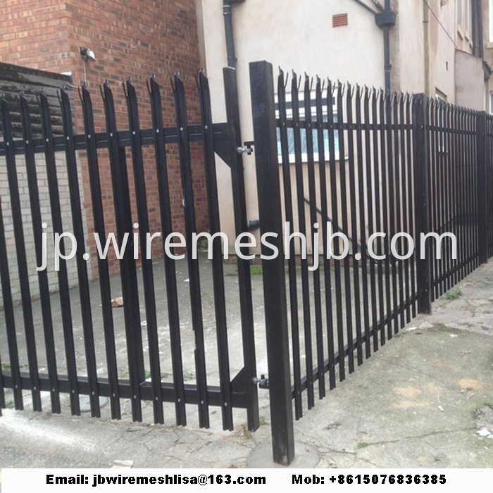 Powder Coated Steel Palisade Fence